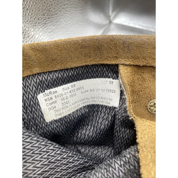 McRae US Military Combat Boots 6R Tan Gore-Tex Waterproof Tactical Army Boots - Picture 9 of 14